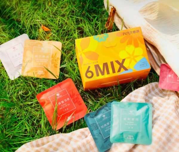 6 MIX PU'ER TEA BAGS BUNDLE - Image 2